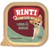 RINTI Gold Venison&Beef Mini manzo e cervo in vaschetta 100g