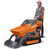 Deleks Mini Dumper cingolato idrostatico, motore Briggs&Stratton, E-start