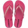 Ipanema Anat Lolita Fem - Flip Flop mit Glitzer - Damen Zehentrenner, PINK/GLITTER PINK, 43