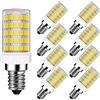 MAYCOLOR E14 LED Lampadine 10W Equivalenti 80W, 800 LM, Bianca Fredda 6000K E14 Risparmio Energetico Lampadine per Plafoniera da Soffitto Lampadario Non Dimmerabile 8 Pezzi