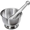 Ilsa Mortaio con Pestello in Acciaio Inox cm 12