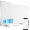 Silvergear® Riscaldamento a infrarossi Smart da 450 W, riscaldamento a infrarossi a risparmio energetico con termostato, piastra riscaldante a infrarossi con protezione da surriscaldamento, pannelli a