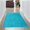CARPETIA Tappeto Spaghetti caldo e coccoloso | OEKO-TEX: privo di sostanze nocive | turchese Größe 80x150 cm