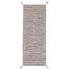 carpetfine Passatoia kilim in cotone Azizi 80x500 cm Beige | 100 % cotone, tessuto a mano, altezza pelo fino a ca. 5 mm, per corridoio, cucina e ingresso