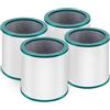 HUAWELL Filtro HEPA di ricambio compatibile con modelli Dyson Pure Cool Link TP01, TP02, TP03, BP01 AM11, BP01, ricambio 968126-03, 305158-01 (confezione da 4)