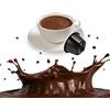 KICKKICK 16 Capsule Cioccolato Compatibili Nescafe Dolce Gusto - Cialde alla Cioccolata