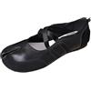 Dasongff Tabi - Scarpe piatte da donna Ballerine con punta rotonda, con fibbia piatta Mary Janes Mocassini Tabi Shoes Split Toe per viaggi e uso quotidiano