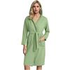 Generico Accappatoio per Donna con Cappuccio Accappatoio con Cappuccio Accappatoi Calda Vestaglia Da Camera Accappatoi Con Cintura E 2 Tasche Loungewear per Piscina Casa Bagno Per Uomo Donna