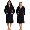 Nada Home Accappatoio Unisex in Spugna 100% Cotone 400 gr con Cappuccio - Morbido e Assorbente, con Cintura, Tasche e Appendino - Uomo Donna Adulto