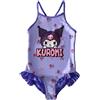 United Labels Hello Kitty Kuromi - Costume da bagno intero con volant per bambine, colore: viola