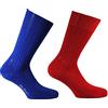 CALZE PRESTIGE (2 PAIA) Calze uomo corte a coste in pregiatissimo cotone 100% filo scozia MODA - 100% made in (Brescia) Italy