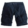 FUN COOLO Pantaloncini Multitasche Corti Bermuda Cargo Short con tasconi Laterali, Blu Scuro 3XL 56