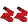 CALZE PRESTIGE (2 PAIA) Calze uomo lunghe a coste in pregiatissimo cotone 100% filo scozia MODA - 100% made in (Brescia) Italy