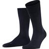 FALKE Sensitive Berlin M So lana cotone con bordino morbido 1 paio, Calzini Uomo, Blu Dark Navy 6375, 39-42