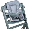 LaLoona baby bedding LaLoona Cuscino Riduttore Seggiolone universale - Riduttore Seggiolone Pappa Bimbo Rivestito, OEKO-TEX Standard 100, Lavabile in Lavatrice - Grigio