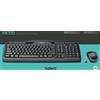 LOGITECH Set tastiera/mouse Logitech MK330, wireless, nero