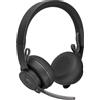 Logitech Zone Wireless MS - Cuffie - On-Ear - Bluetooth - senza fili - cancellazione attiva del rumore