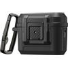 Spigen Lock Fit, Custodia, Policarbonato (PC), Poliuretano termoplastico (TPU), Nero