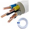 Hilark cable tech Cavo di installazione YDY, sezione 5x4mm², bobina da 250 metri