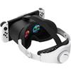 Minicee Occhiali VR compatibili con Nintendo Switch/Switch OLED - lenti HD regolabili - set di accessori per giochi VR 3D - occhiali VR Labo per Switch