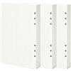 PHMING 180 Pezzi Ricarica di Carta A5, Fogli A5 in Carta Puntinata | 145 × 210 mm Fogli A5 con Buchi 6 Anelli, A5 Fogli Raccoglitore per Quaderni in Carta Spessa, per Studiare e Organizzare
