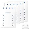 Sinbana 10pz Carta per la Pulizia Delle Stampanti, 28,5x21cm Adatta Alla Maggior Parte Delle Stampanti a Getto d'Inchiostro Laser Rimuove Polvere e Detriti Rulli Ed Adatta Anche Fotocopiatrici (Blu)