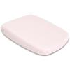 HYDRO HOME Copriwater Originale Compatibile con Aero Ideal Standard, Sedile WC Duroplast Termoindurente, Cerniere Specifiche Inclinate, 6130, Rosa Sussurrato