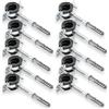 KNM TRADE Set 10x Collari Tubi Kit Fissaggio 2 1/2 75-80 mm