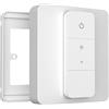 IYOKI® Standard Placca per Philips Hue Dimmer V2, 1-Gang (1-Pack) | Placca per interruttore singolo (1-Gang), per Dimmer V2, confezione da 1, Dimmer non incluso