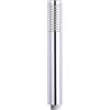 WENH Soffione doccia sottile cromato ABS Accessorio for il bagno Soffione doccia rotondo a pioggia(Silver)