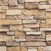 Arthome WALL DECOR Arthome - Carta da parati autoadesiva con mattoni di pietra marrone, 40 x 200 cm, pellicola adesiva adesiva in plastica PVC, impermeabile, per cucina, camino, paraschizzi, rivestimenti murali