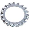 AERZETIX Set da 20 rondelle dentate M16 con dentatura esterna in acciaio zincato per viti M16