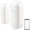 Witfoam Sensori WiFi Door and Window - Allarme intelligente con notifica app gratuita, contatto finestra smart home, sistema di sicurezza domestica senza hub, compatibile con Alexa e Google Home