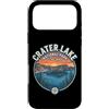 Crater Lake National Park Oregon Souveni Custodia per iPhone 17 Pro Max Spilla vintage retrò con tramonto del Parco Nazionale del Lago Crater Oregon