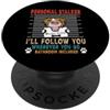Border Collie Funny Puppy Dog Breed Personal Stalker Dog Border Collie Funny Puppy Dog Lover PopSockets PopGrip Adesivo