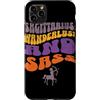 Archer Spirit Lettering Co. Custodia per iPhone 11 Pro Max Sagittario Wanderlust Zodiac Retro Tipografia