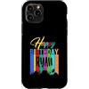 Birthday Celebration Apparel for Ryan Custodia per iPhone 11 Pro Buon compleanno Ryan colorato festa di compleanno uomini donne