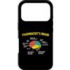 Funny Pharmacy Staff Gifts Custodia per iPhone 17 Pro Farmacista Cervello Divertente Farmacia Lavoro Umorismo