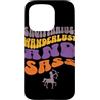 Archer Spirit Lettering Co. Custodia per iPhone 15 Pro Sagittario Wanderlust Zodiac Retro Tipografia