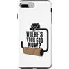Potty Humor Club Custodia per iPhone 7 Plus/8 Plus Where's Your God Now Empty Toilet Paper Funny Meme