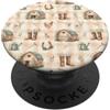 Cozy Countryside Farm Life Design Studio Barnyard Cottagecore Agnello Pollo Rustico Casa Fattoria Design PopSockets PopGrip Adesivo