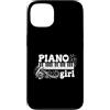 Piano Girl Music Gifts Custodia per iPhone 13 Pianista Girl Music Lover Pianista Tastiera Player
