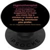 Funny Hypnotherapist Tees Divertente ipnoterapeuta PopSockets PopGrip Adesivo