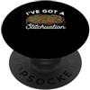 Needlepoint Canvas Crafting Gift For Nee I got a stitchuation, divertente amante del ricamo, hobby e bricolage PopSockets PopGrip Adesivo