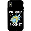 Celestial Comet - Amanti dello Spazio Custodia per iPhone X/XS Fai finta di essere una cometa: umorismo spaziale divertente