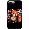 Japan Cherry Blossom Kawaii Ramen Bowl G Custodia per iPhone 7 Plus/8 Plus Red Panda Ramen Blooming Sakura Japan Cherry Blossom Noodles