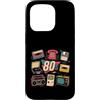 Retro Eighties Tech Gifts Custodia per iPhone 15 Pro Videogioco Boombox Nostalgia retrò anni '80 Vintage Tech