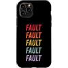 Fault Apparel Custodia per iPhone 11 Pro Guasto
