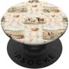 Cozy Countryside Farm Life Design Studio Harvest Ranch Longhorn Famiglia Paese Fattoria Acquerello PopSockets PopGrip Adesivo