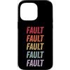 Fault Apparel Custodia per iPhone 14 Pro Max Guasto